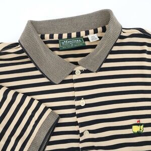 Augusta National Masters Collection‎ Golf Polo Shirt Mens XL Striped Cotton
